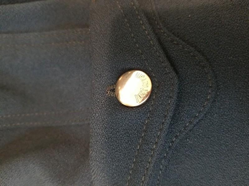Just Cavalli Green Gold Buttons Women's Basic Jacket Size IT 40 / 6 US