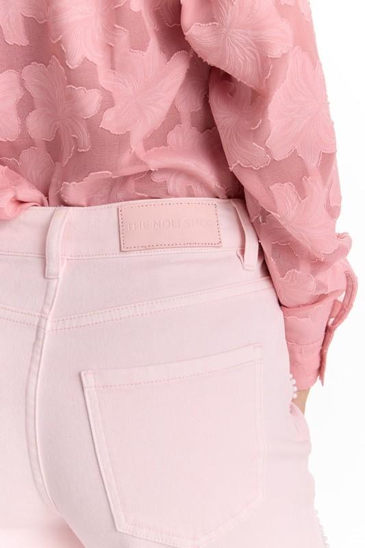 Kaia Pearl High Rise Jean - Blush Classic And Petite THE NOLI SHOP