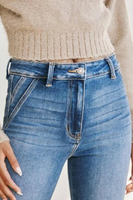 Kancan Holly Ultra High Rise Flare Jeans Size 26-May