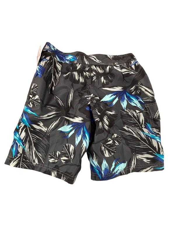 Kanu Surf Tropical Floral Swim Board Shorts Womens Beach Resort Cover Up