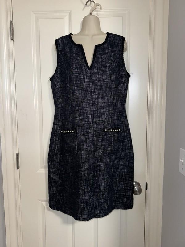 Karl Lagerfeld Women’s Tweed Dress Size 12