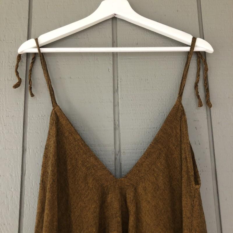 Karma Nepal Craft One Piece ROMPER Autumn Gold Color Free Size Art To Wear Artsy