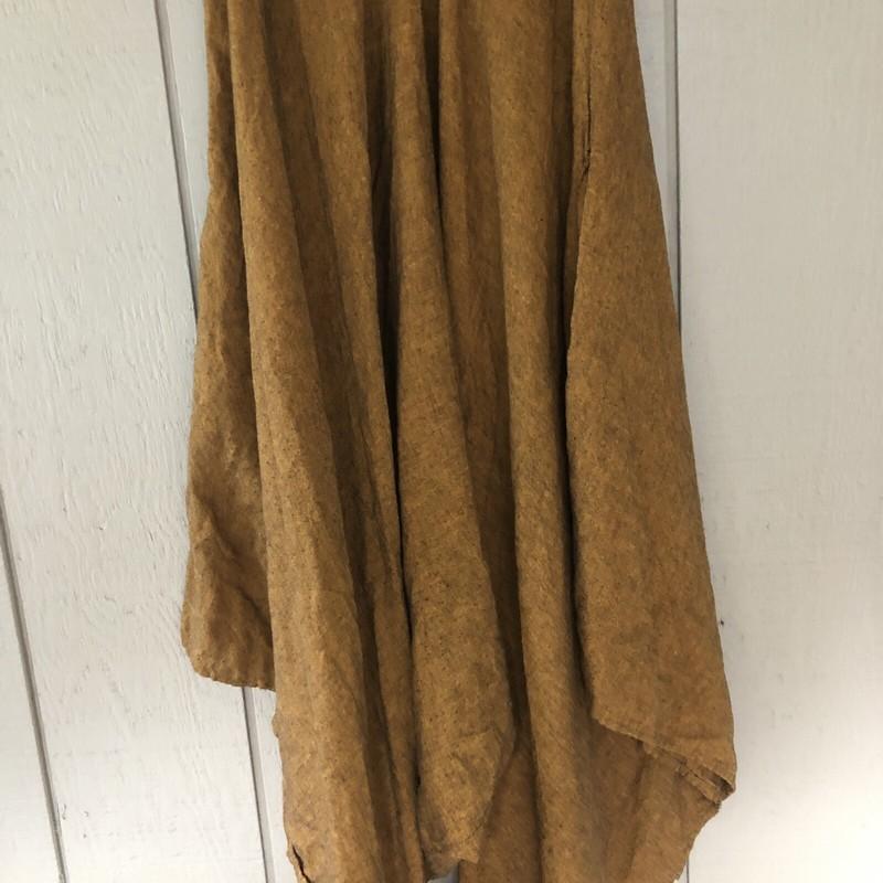 Karma Nepal Craft One Piece ROMPER Autumn Gold Color Free Size Art To Wear Artsy