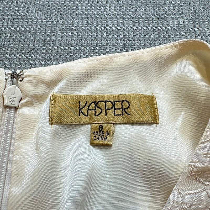 Kasper The Jacket Dress Set Size 8 Cream Formal Mother Of The Bride Event New