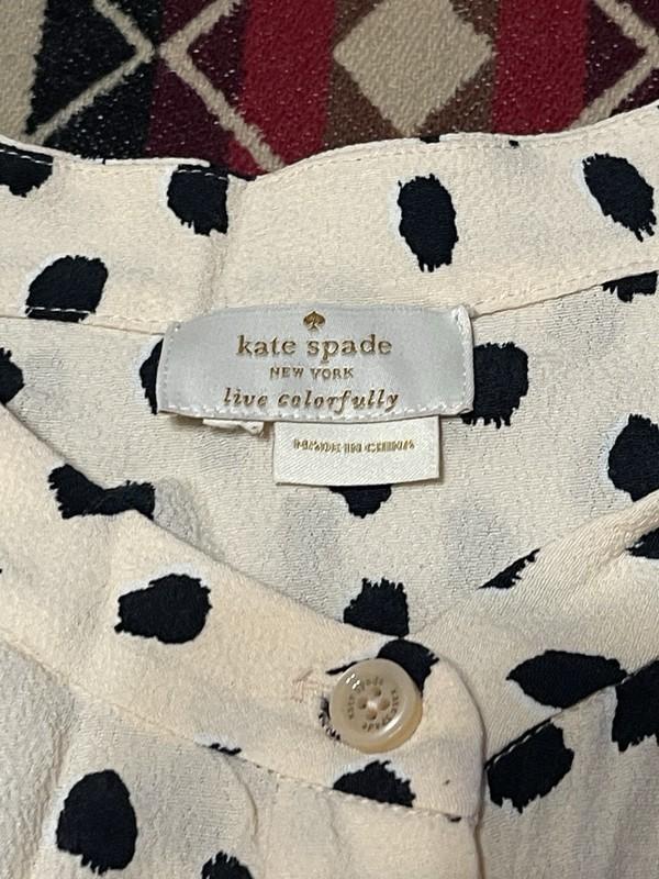 Kate Spade Leopard Dot Romper Women 0 Polka Print T36