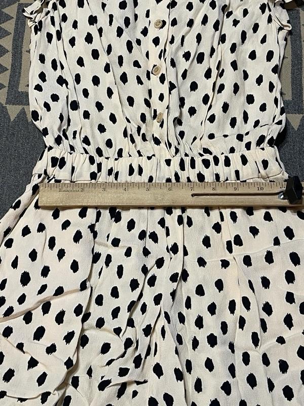 Kate Spade Leopard Dot Romper Women 0 Polka Print T36