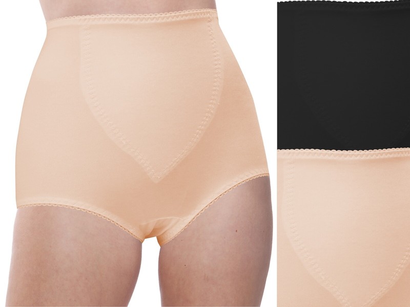 Kathryn Light Tummy Control Microfiber Brief Sizes S-10X (Style 751)