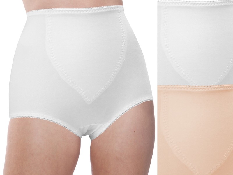 Kathryn Light Tummy Control Microfiber Brief Sizes S-10X (Style 751)