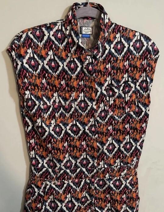 Kavu Women Size 2 XXS Freeland Desert Paint Southwestern Print Sleeveless Romper