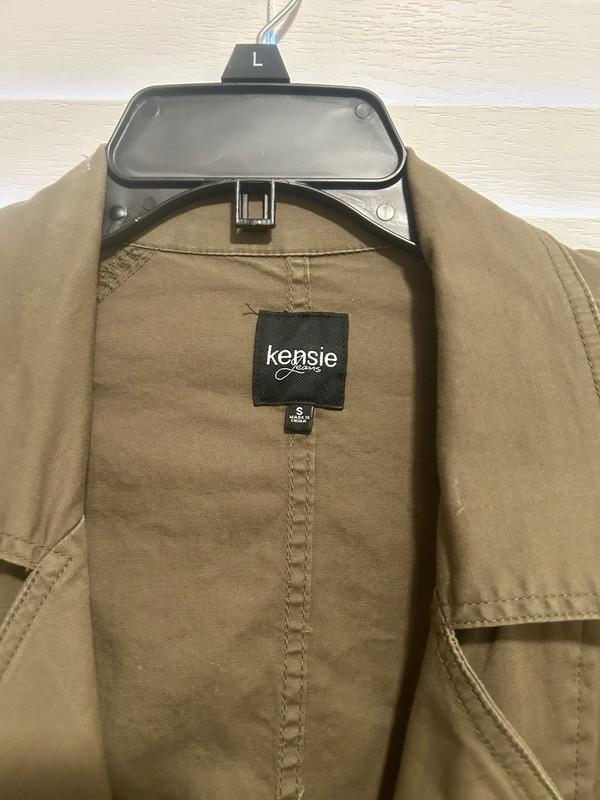 Kenzie Women’s Olive Green Army Green Military Jacket Size Small