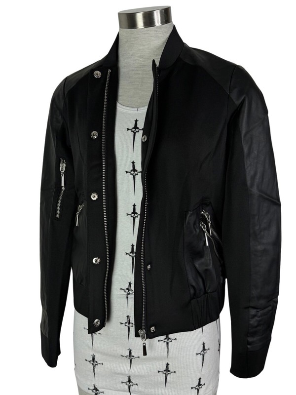 KILL CITY ROCKABILLY SHIRT GOTHIC BLACK PUNK ROCK STAR GOTH BOMBER JACKET