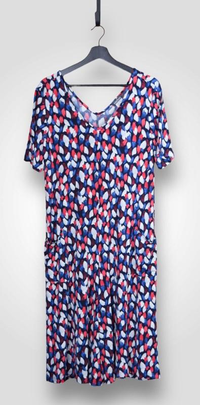 Kim & Co Sleeveless Regular Playsuit Romper Jumpsuit Navy Multi Size S