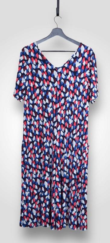 Kim & Co Sleeveless Regular Playsuit Romper Jumpsuit Navy Multi Size S