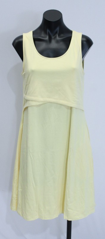 Kindred Bravely Women's Maternity Penelope Cross Nursing Dress AC2 Yellow Medium