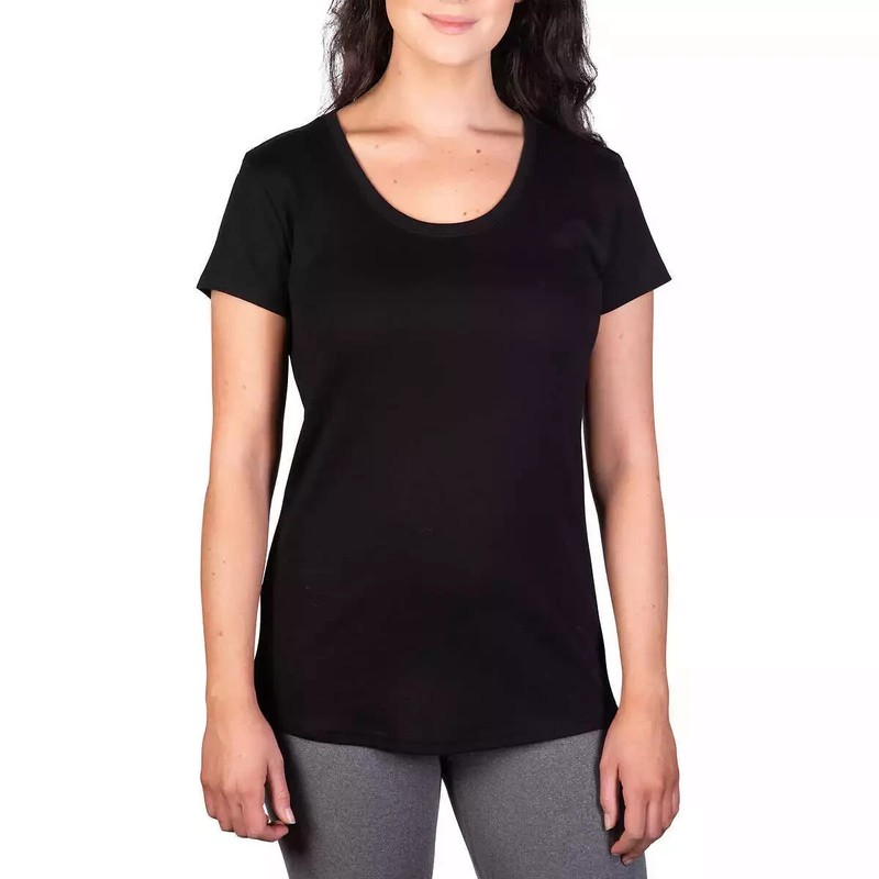 Kirkland Signature Ladies' Scoop Neck Pima Cotton Tee A34