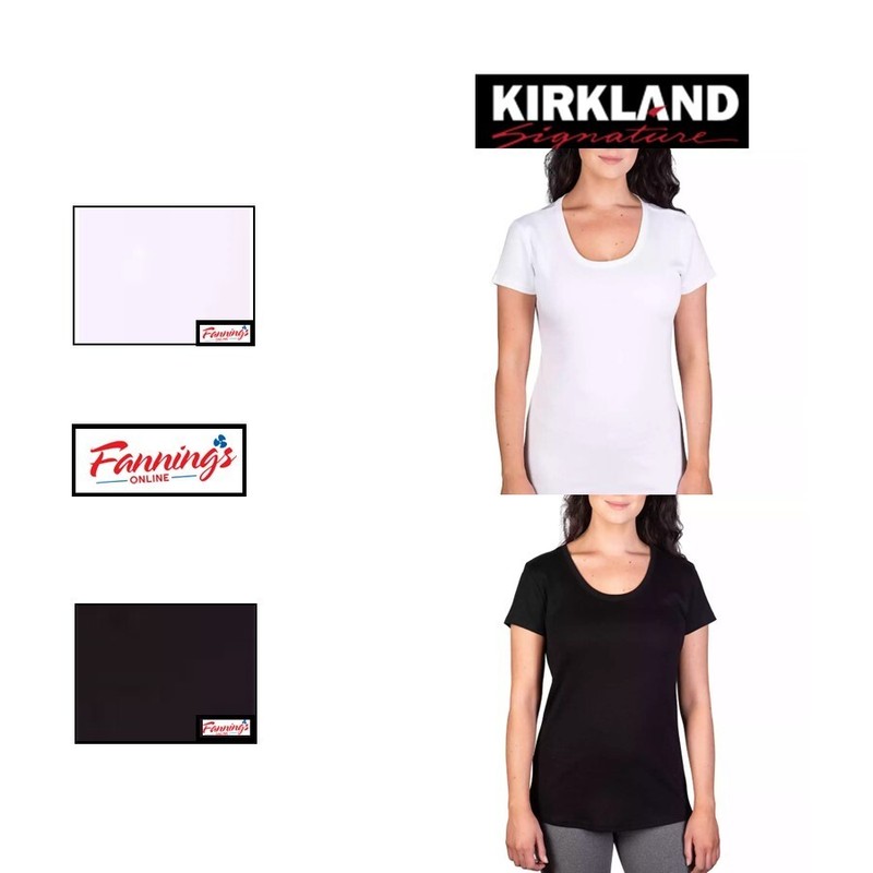Kirkland Signature Ladies' Scoop Neck Pima Cotton Tee A34