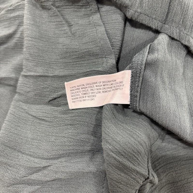 Knox Rose Women’s Large Long Sleeve Lace Blouse Green