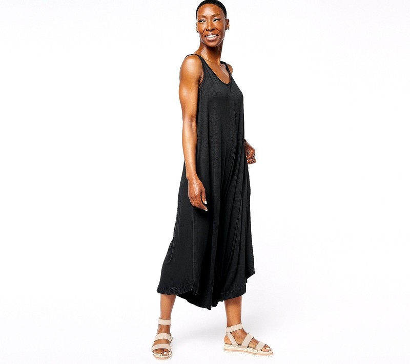 Koolaburra By UGG Cozy Jersey Relaxed Lounge Jumper - Black (sz M) A591507