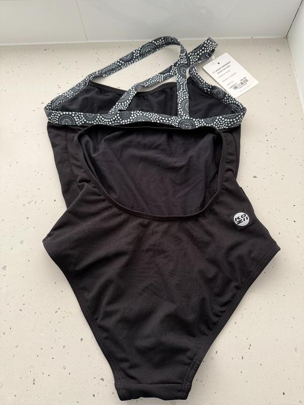 Kozii Women's CT Jagun Midnight Xover One-Piece Swimmers Size 8 BNWT RRP $75