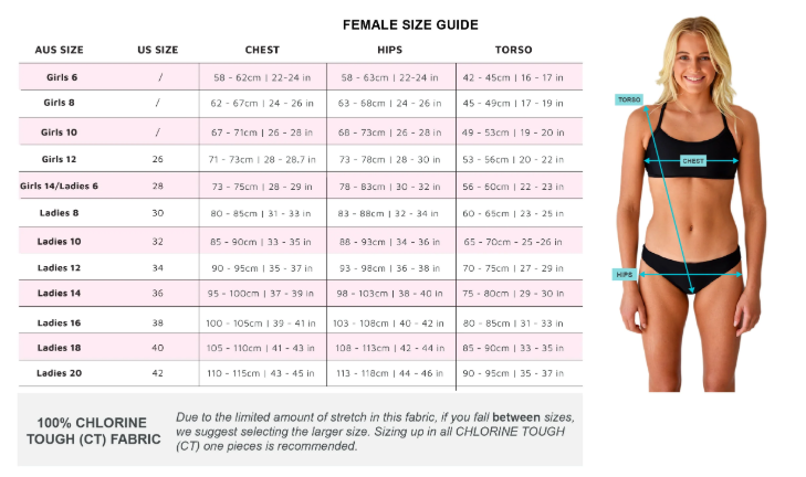 Kozii Women's CT Jagun Midnight Xover One-Piece Swimmers Size 8 BNWT RRP $75