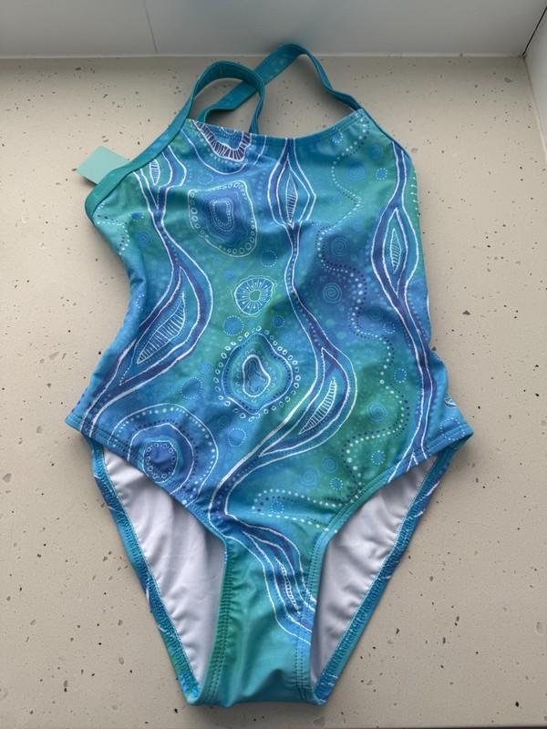 Kozii Women's Opal Xover One-Piece Swimmers Size 8 BNWT RRP $95