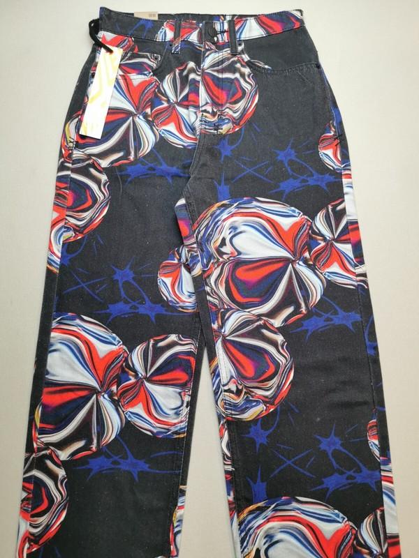 Ksubi X P.E Nation Womens Size 26" Playback Warped Jeans BNWT High Rise Relaxed