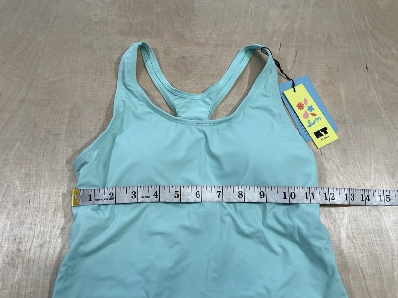 KT SWIM BY KNIX Period Proof Sport Back Stroke One Piece SwimSuit Sz L Minty NWT