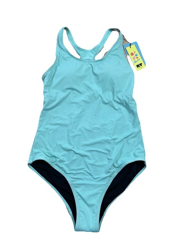 KT SWIM BY KNIX Period Proof Sport Back Stroke One Piece SwimSuit Sz L Minty NWT