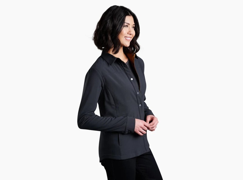 Kuhl Aurora Women's Shirtjak In The Color Black - Brand New With Original Tags
