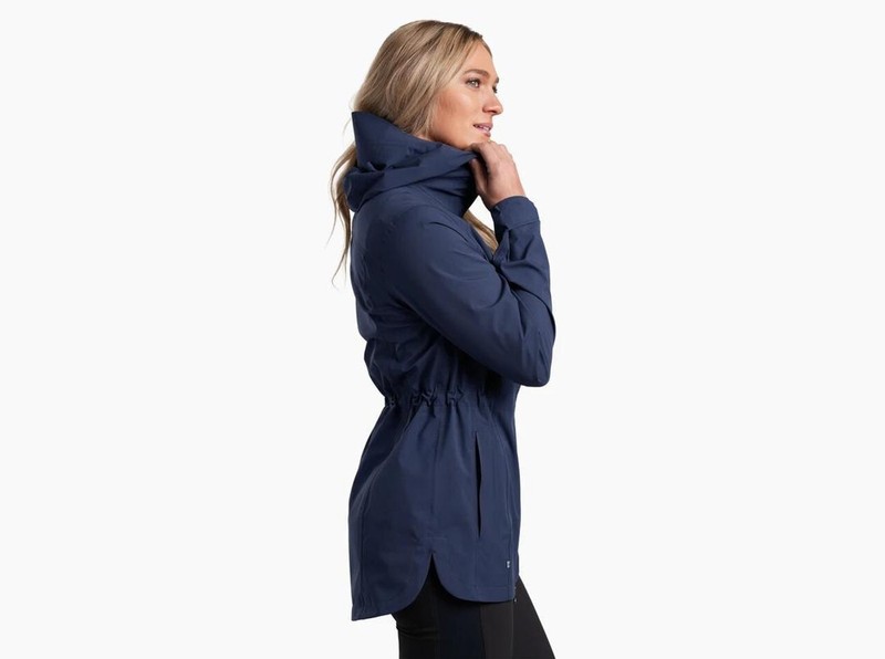 Kuhl W's Stretch Voyagr Jacket Indigo - Waterproof - New With Tag
