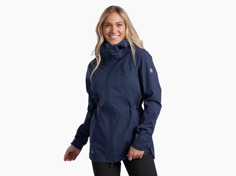 Kuhl W's Stretch Voyagr Jacket Indigo - Waterproof - New with Tag