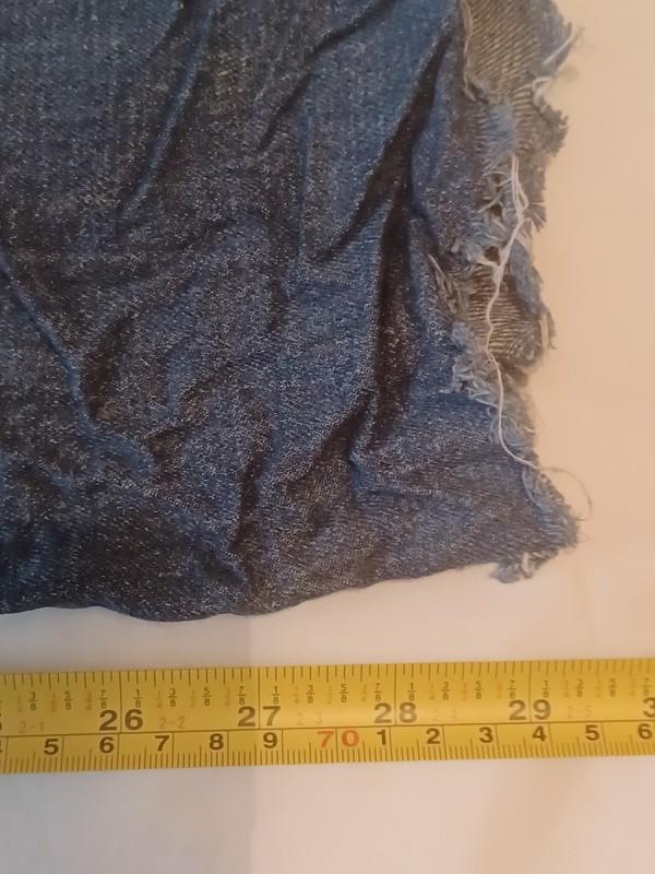 Kut From The Kloth Maggie Wide Drape Leg Jeans 12 Cotton Linen Blend Frayed Leg