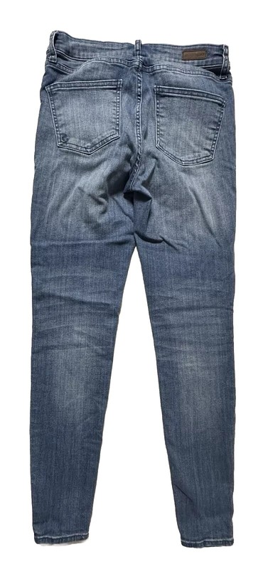 Kut From The Kloth Size 6 High Rise Toothpick Skinny Blue Jeans L30”