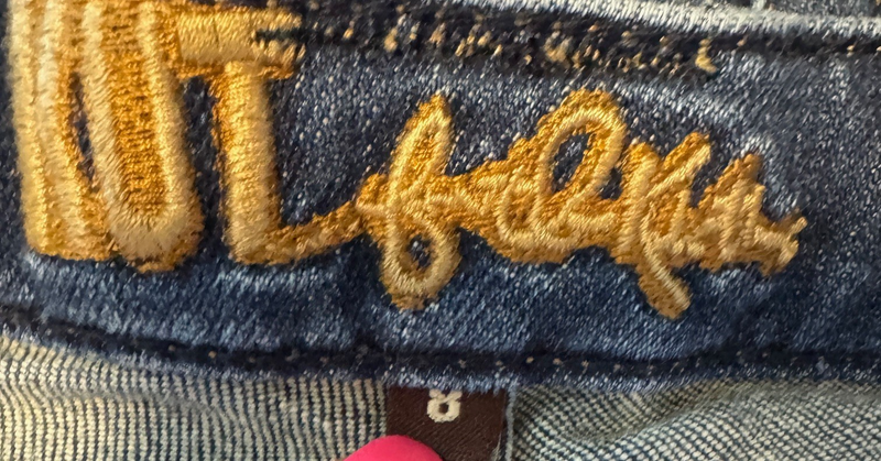 Kut From The Kloth Straight Leg Jeans Women's Size 8 Dark Wash Stretch Mid-Rise