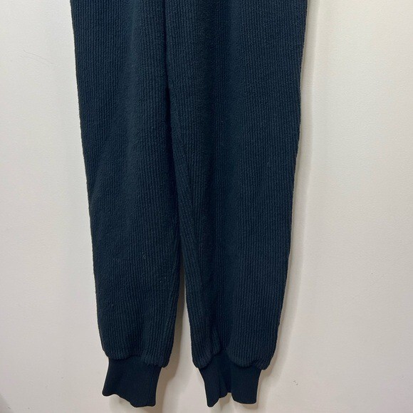 L*Space Coastin’ Long Sleeve Black Jumpsuit XL