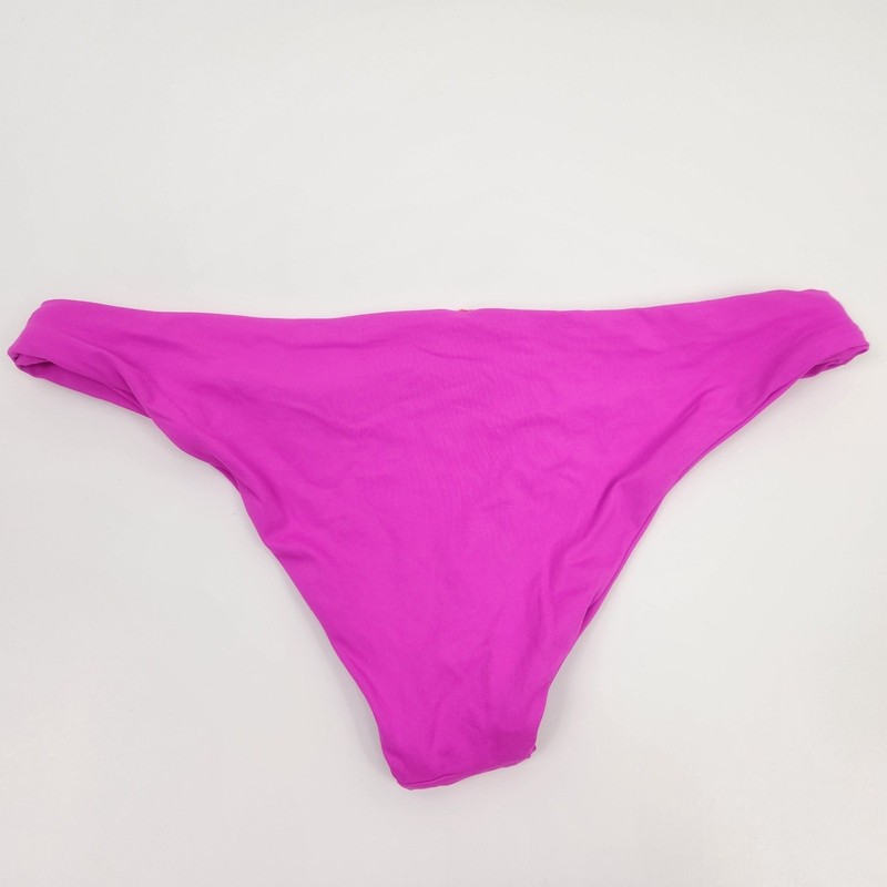 L*Space Sandy Bikini Bottom In Bright Fuchsia Pink Size Medium NWT
