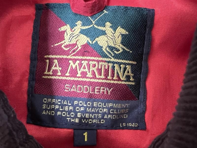 La Martina Saddlery Quilted Jacket Riding Woman Size 1 XS Barn Chore 655