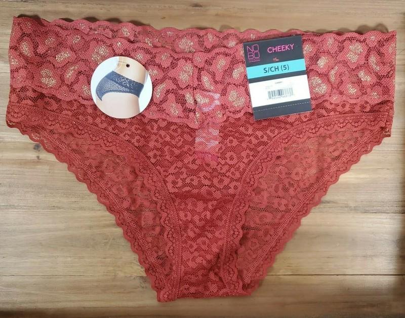 Lace CHEEKY Sexy Panties Underwear XS S M or L RUST No Boundaries