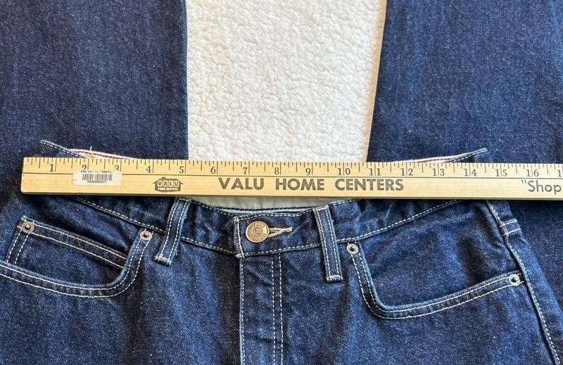 Lands’ End Jeans Women’s Sz 8P Original Fit Traditional Waist Boot Leg Dark Wash