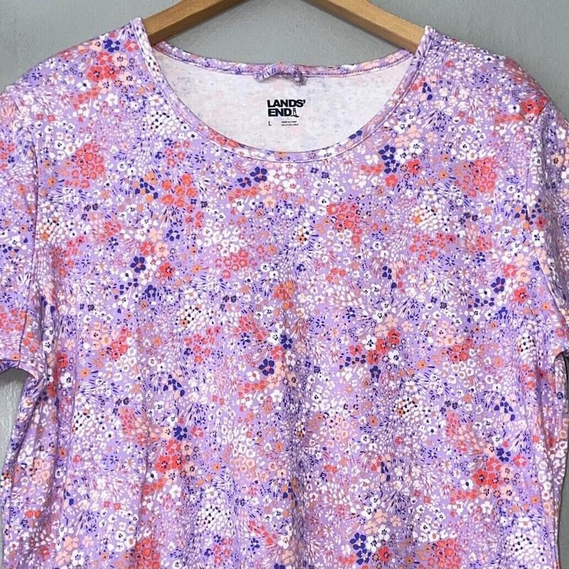Lands End Ladies' 100% Supima Cotton Sleep Dress 1 Or 2 Sleep Dress