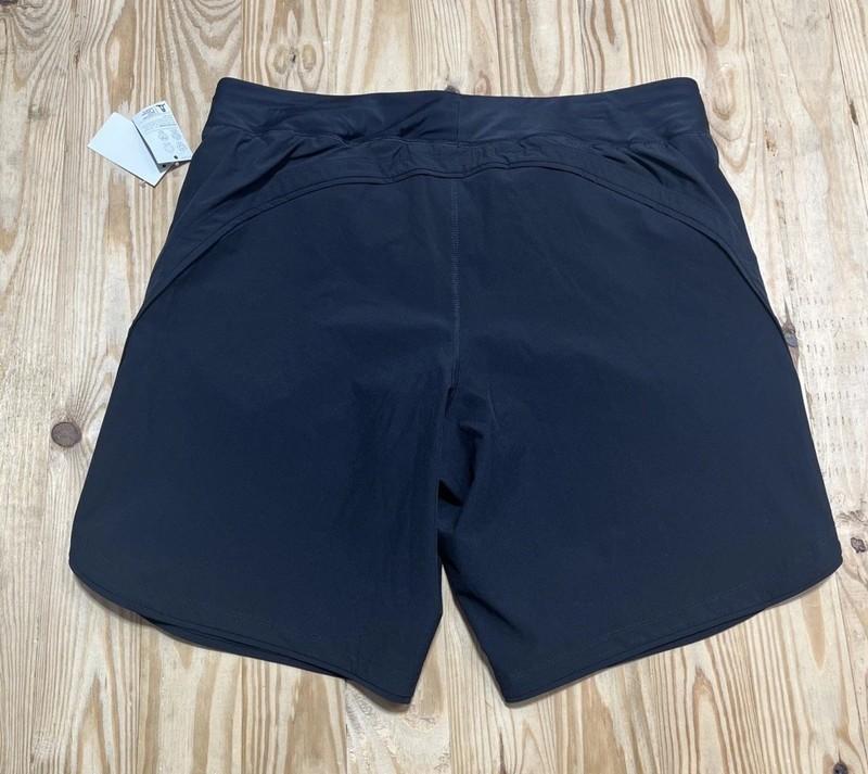 Lands' End Women's Black 9" Quick Dry Board Shorts Size 14 Black NWT