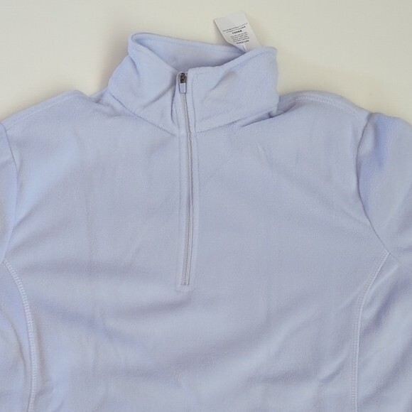 Lands' End Women's Quarter-Zip Fleece Pullover
