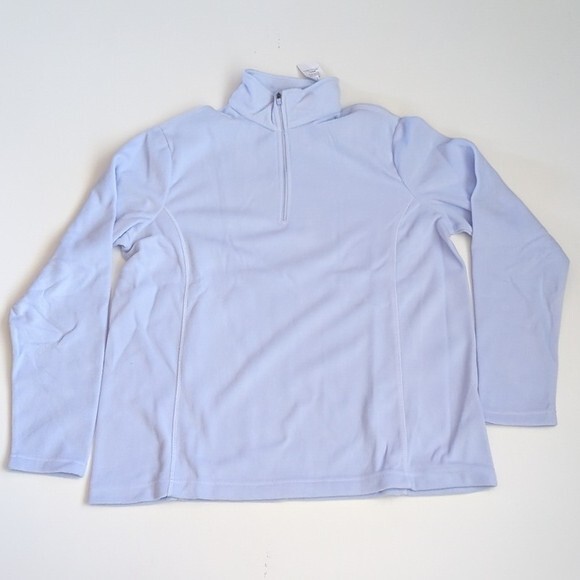 Lands' End Women's Quarter-Zip Fleece Pullover