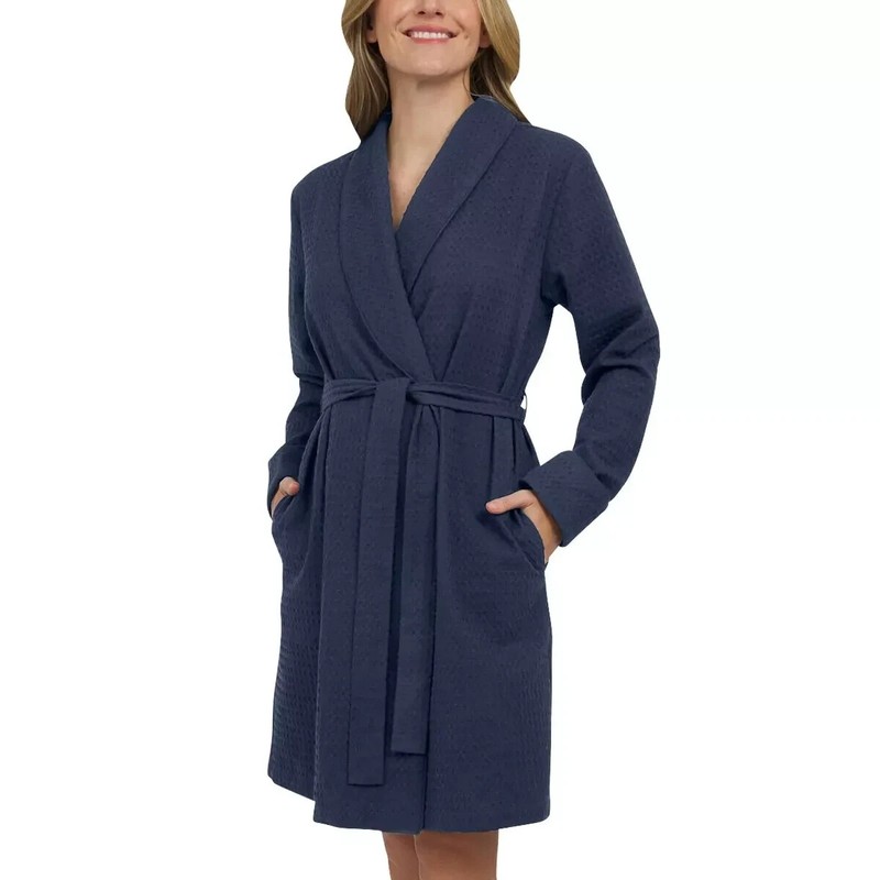 Lands' End Women’s Waffle Robe B42