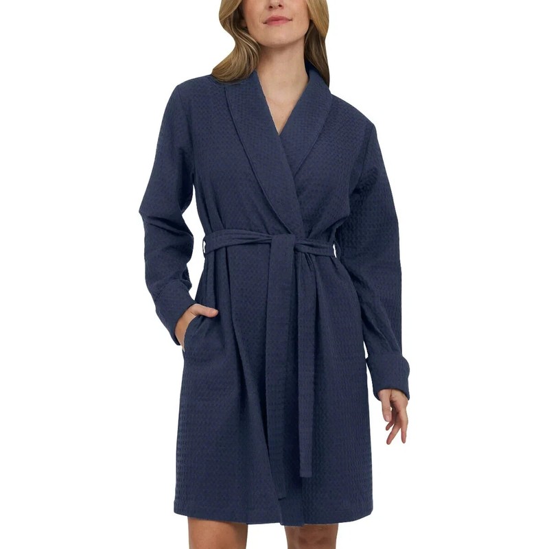 Lands' End Women’s Waffle Robe B42