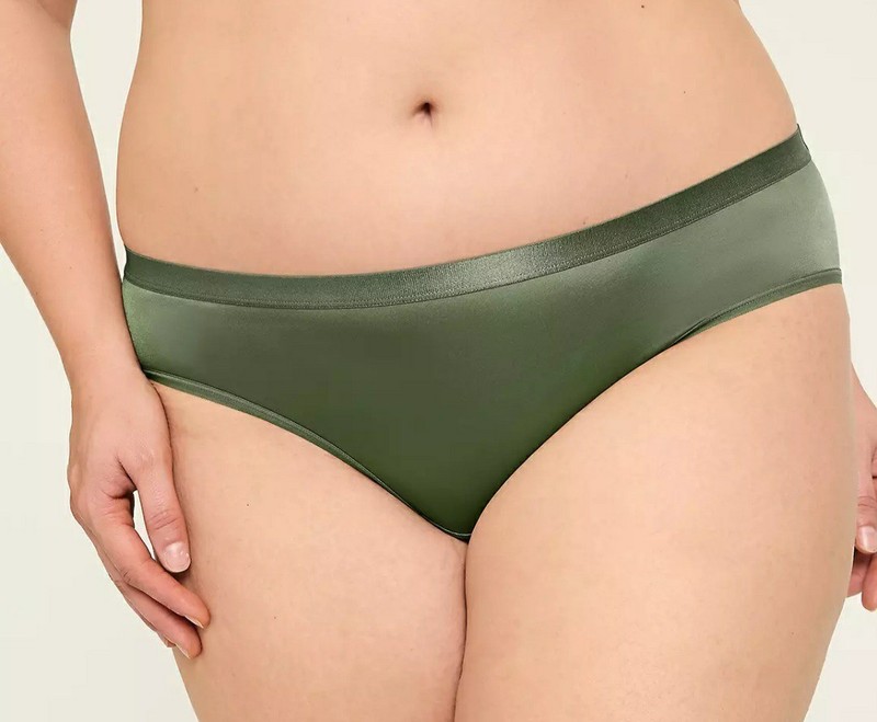 Lane Bryant Sexy Army Green SHINE No-Show Hipster Panty Plus Size 18/20 2X
