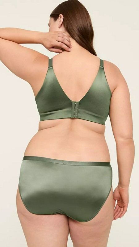 Lane Bryant Sexy Army Green SHINE No-Show Hipster Panty Plus Size 18/20 2X