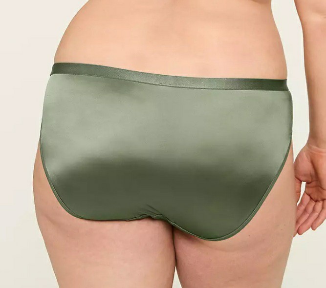 Lane Bryant Sexy Army Green SHINE No-Show Hipster Panty Plus Size 18/20 2X