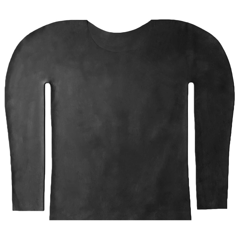 Latex Rubber Black Long Sleeve Shirt (one Size)