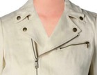 Lauren By Ralph Lauren ~ Moto Style Women's Petite Crop Linen Jacket $298 NWT